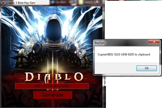 Free diablo 3 game key generator download